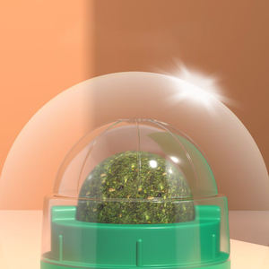 Rarewe Classic Durable Eco-Friendly Cat Lick Catnip Ball 360 Rotatable Wall Balls Teeth Cleaning Boredom Buster Cat Chew Toy - Product Image 5