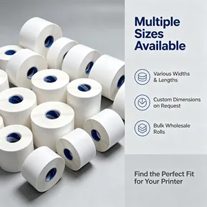 Matte White <b>Waterproof</b> Self Adhesive <b>Label</b> Sheets Rectangular Paper Printable for Printer Industrial Use - Product Image 4