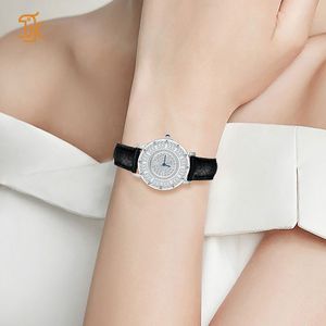 SANYIN OEM ODM Reloj mecánico <span class=keywords><strong>de</strong></span> lujo para <span class=keywords><strong>mujer</strong></span> Personalizado Nuevo diseño Caro Silver Diamond Dial Reloj automático <span class=keywords><strong>de</strong></span> moda para <span class=keywords><strong>mujer</strong></span> - Product Image 3