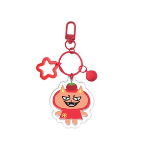 สินค้า GMM Star Merchandise CP ตุ๊กตาน่ารักอะคริลิค รูปดาวห้าแฉก พร้อมกระดิ่ง ของตกแต่งขนาดเล็ก พวงกุญแจสำหรับแฟนคลับ Kpop ของขวัญสำหรับแฟนๆ - Product Image 5