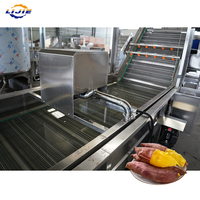 Machine de déshydratation centrifuge rotative industrielle en acier inoxydable, à pompe à engrenages, contrôlée par PLC, pour chips, frites et légumes