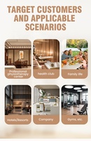 Direkt vom Hersteller: Jade-Shiatsu-Massagebett / CE- und RoHS-zertifiziertes Jade-Thermal-Massagebett