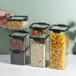 Hot Selling Stackable Plastic Storage Box Kitchen Storage Containers Grain Storage Containers For Custom Logo Size