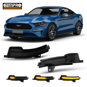 Vente en gros de 2 feux séquentiels LED pour rétroviseurs latéraux pour Ford <span class=keywords><strong>Mustang</strong></span> 2015-2019 FR3Z-13B374-A Clignotant ambre - Product Image 1