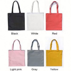 Bolsas de Tela Reutilizables de Alta Resistencia de 12oz, Medianas, Lisas, para Pintar, Bolsa de Lona Personalizada de Color para Regalo - Product Image 3