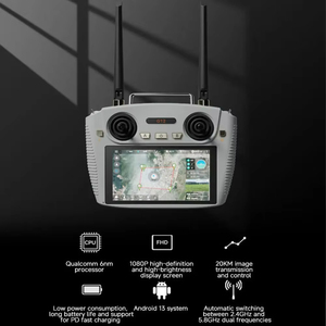 Télé<span class=keywords><strong>commande</strong></span> Skydroid en métal de haute qualité en gros, émetteur-récepteur numérique RC 2,4 GHz, radiocommande, contrôleur <span class=keywords><strong>FPV</strong></span>, drone, avion - Product Image 4