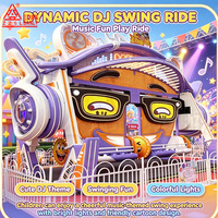 Manèges de divertissement pour centres commerciaux, jeux de balançoires pour enfants, balançoires extérieures et intérieures, nouveau design, balançoire Crazy Swing populaire en promotion