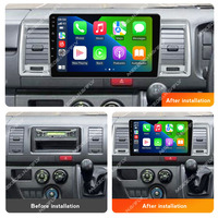NaviFly Radio Mobil Android Terbaru 4g Lte DSP DVR TRMS untuk Toyota Hiace 2004-2019 dengan Car Play Android Auto