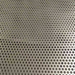 High Quality Galvanized Decorative Exterior Wall Iron Panels Aluminum Perforated metal Sheets