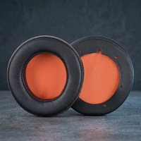 Coussinets d'écouteurs pour SteelSeries 9H 9h, kit de remplacement premium en cuir synthétique souple et similicuir protéiné pour casque audio