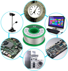 Alambre <span class=keywords><strong>de</strong></span> <span class=keywords><strong>Soldadura</strong></span> Sin Plomo ROHS Sn96.5Ag3.0Cu0.5 SAC305 50g 100g 500g 1000g OEM para <span class=keywords><strong>Soldadura</strong></span> <span class=keywords><strong>de</strong></span> Alta Tecnología en Electrónica - Product Image 5