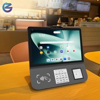 2025 plus récent 10 pouces Restaurant tablette Pos mural écran tactile POS pour les magasins de thé petite entreprise