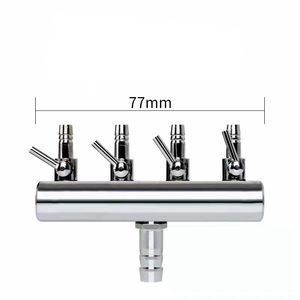 Séparateur de débit d'air en acier inoxydable, <span class=keywords><strong>2</strong></span> à 12 voies, levier de contrôle, connecteur de Valve, accessoires de pompe à Air pour <span class=keywords><strong>Aquarium</strong></span> - Product Image 3