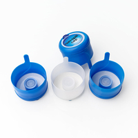 Tapas de Botella de Plástico de 18L 19L 20L de Calidad Premium, Libres de BPA, para Botellas de 5 Galones con Película Desechable, Agua Mineral para Beber, Etiqueta Personalizada
