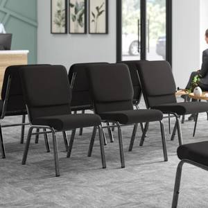 Chaises d'église en métal personnalisées de style nouveau, fabrication en gros, chaises d'église empilables et imbriquées, chaises d'église rembourrées personnalisées - Product Image 5