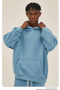 2024 Venta al por mayor de chándales de algodón pesado para hombre chándal personalizado gimnasio Jogger conjunto de dos piezas - Product Image 2