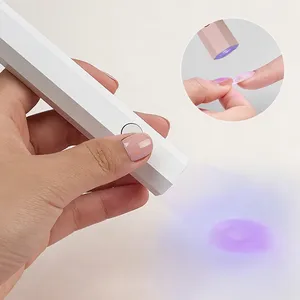 Ensemble de lampes UV/LED pour ongles, lampe portative avec support, rechargeable par USB, sécheur de vernis gel pour un durcissement rapide, outil de manucure, 1 pièce - Product Image 3
