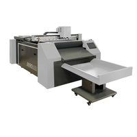 Máquina Plotter de corte plano de alimentación automática 900x600Mm 3 cabezales para pegatina de señalización tela acrílica corte de cuero 1200 mm/s