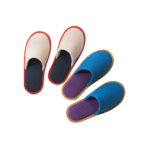 Hôtel, hôpital, <span class=keywords><strong>spa</strong></span> de haute qualité Pantoufles jetables confortables et chaudes à rayures corail pour hommes et femmes - Product Image 5