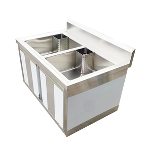 Victory Kitchen Fregadero de acero inoxidable personalizado de alta calidad Equipo de catering esencial para hoteles y restaurantes - Product Image 3