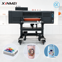 Nouvelle imprimante UV DTF à double laminage multicolore haute vitesse, 3 têtes d'impression I3200/I1600, 60 cm A1, machine automatique pour flexographie