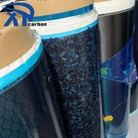 Tissu préimprégné en fibre de carbone sergé 2x2, haute dureté, pour garnitures intérieures de luxe