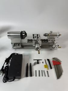 Torno de Metal Pequeño, Compacto, de Alta Precisión, Ligero, con Fuente de Alimentación, al por Mayor - Product Image 1
