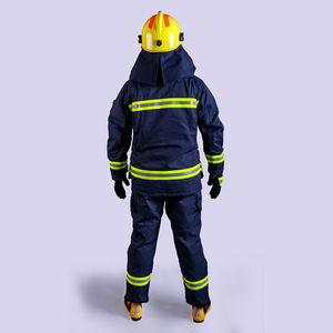 Phong Cách Mới 100% Aramid Nomex Lính Cứu Hỏa Turnout Bánh Cháy Chiến Đấu Lính Cứu Hỏa Phù Hợp Với Trọng Lượng Nhẹ <span class=keywords><strong>Ppe</strong></span> Cháy Áo - Product Image 4