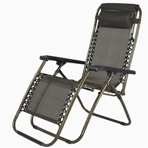 Chaise <span class=keywords><strong>de</strong></span> plage pliante <span class=keywords><strong>de</strong></span> salon <span class=keywords><strong>de</strong></span> soleil inclinable <span class=keywords><strong>de</strong></span> sommeil <span class=keywords><strong>de</strong></span> gravité zéro pliable en métal extérieur portatif - Product Image 3