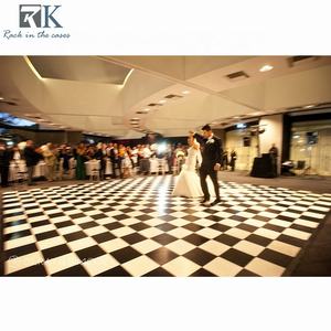 Plancher de danse carré personnalisé en contreplaqué brillant 20x20 pieds, portable, pour mariage, panneau de danse personnalisé - Product Image 1