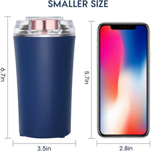 Mixeur portable en acier inoxydable pour aliments et café, idéal pour les noix, les épices et les haricots, lavable, pour usage domestique, vente en gros - Product Image 4