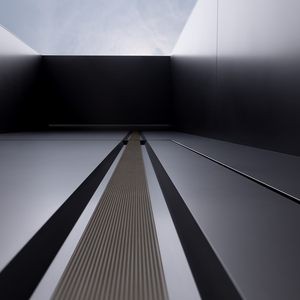 Puerta de Seguridad Moderna de Aluminio para Exteriores, Panel de Puerta de Entrada con Clasificación de Resistencia al Fuego de 3 Horas, Superficie Acabada, Puerta Principal para Edificio Comercial - Product Image 6