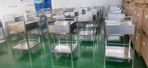 Carrito de Tratamiento Médico de Emergencia Móvil de Acero Inoxidable 304 de Alta Calidad con Cajones y Estantes Opcionales - Product Image 5