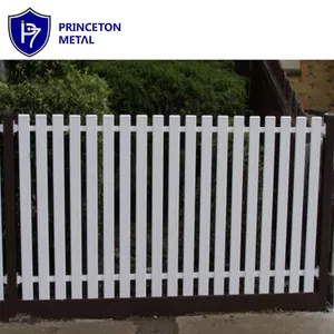 Horizontal Fence Aluminum Powder Coated Used Black Garden Privacy Aluminum Slat Fence Vertical Fence Panels Post