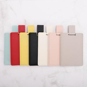 Logotipo personalizable Rectangular de acero inoxidable Tipo de tarjeta portátil <span class=keywords><strong>Espejo</strong></span> de maquillaje No se puede romper <span class=keywords><strong>Espejo</strong></span> de calidad - Product Image 4