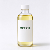 Huile de Triglycérides de Haute Qualité et Pureté, Huile de Coco Liquide, Huile MCT C8, Triglycérides à Chaîne Moyenne