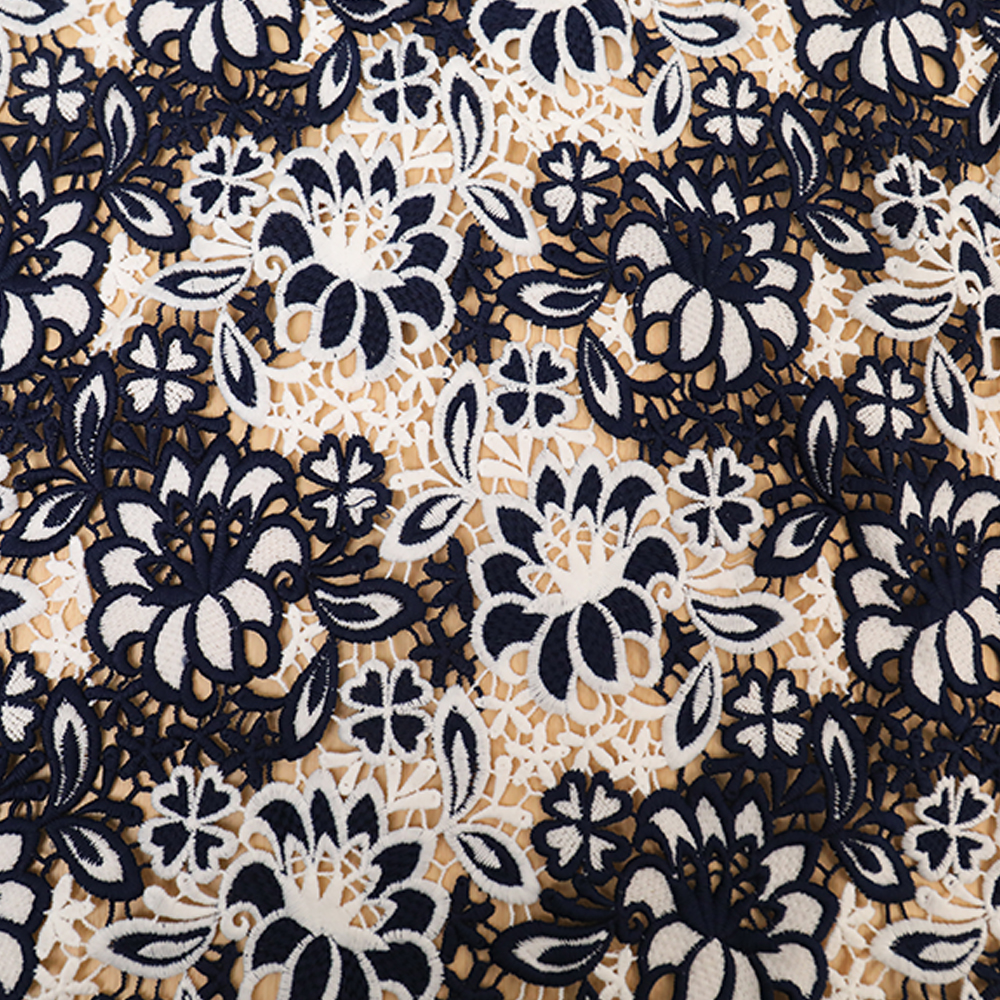 luxury guipure lace cord fabric