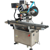 Machine d'étiquetage automatique pour bouteilles à surface plane pour les cosmétiques