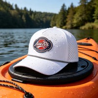 Gorra Unisex de 5 Paneles Ajustable con Cierre a Presión, Ligera, de Poliéster Transpirable, Estilo Hip Hop con Letras Comunes, para Pesca Deportiva