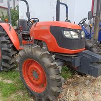Tracteur Kubota japonais d'occasion de bonne qualité à vendre Kubota 70 ch avec cabine