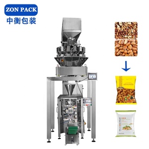 Tự động đóng gói theo chiều dọc hệ thống 10/14 đầu multihed định lượng máy đóng gói theo chiều dọc cho mix Nuts thực phẩm khô - Product Image 1