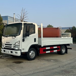 China Factory 4x2 ISUZU 5Ton Fence Cargo <b>Truck</b> LHD/RHD Diesel 5Ton Cargo <b>Flatbed</b> <b>Truck</b> for Sale - Product Image 3