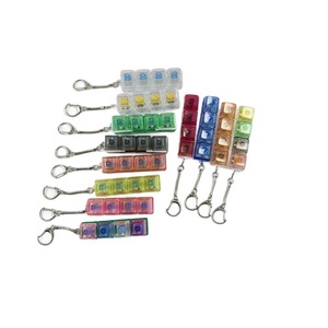 Meilleure Qualité - Clavier Mécanique en Plastique à <span class=keywords><strong>4</strong></span> Touches - Porte-clés Testeur de Switches - Lumière LED - Anti-Stress Fidget - Product Image 5