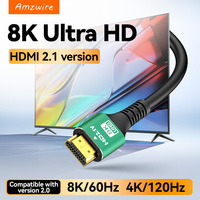 Câble d'extension HDMI 2.1 mâle vers femelle Ultra HD 48 Gbps HDR EARC 4K 120 Hz