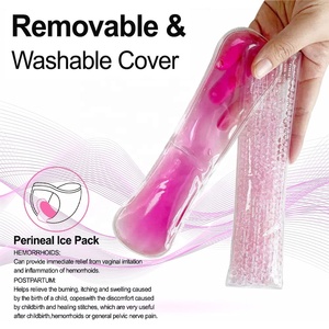Compresa Fría y Caliente Reutilizable, Paquete <span class=keywords><strong>de</strong></span> Gel para Terapia <span class=keywords><strong>de</strong></span> Masaje Mamario, para Mujeres y Madres, Cuidado Perineal Posparto - Product Image 1