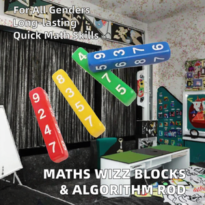 Blocs de <span class=keywords><strong>math</strong></span>ématiques en plastique de luxe, puzzles, mentalisme, dominos, <span class=keywords><strong>calcul</strong></span> <span class=keywords><strong>mental</strong></span>, arithmétique, ardoises psychiques, algorithme de <span class=keywords><strong>calcul</strong></span> rapide, bâtonnets - Product Image 2