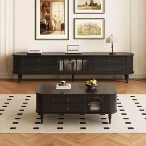 Mueble para <span class=keywords><strong>TV</strong></span> Retro, Sensación de Lujo y Exquisitez, Mueble Base para Sala de Estar Estilo Americano, Estilo de Hogar Exquisito - Product Image 2