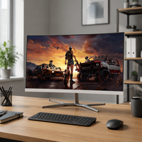 Ordinateur de bureau OEM/ODM, processeur Core I5, écran incurvé de 32 pouces, PC tout-en-un avec stockage SSD et RAM DDR4, bureau et études