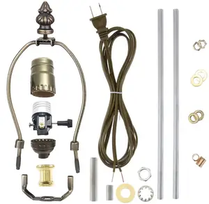 Lamp Bedrading Kit Creatieve Hobby Make-Een-Lamp Kit Met Alle Onderdelen Nodig En Instructies Voor Diy Lamp ontwerp Of Reparatie