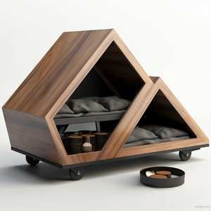 Mobilier et fournitures pour animaux de compagnie : lits, transporteurs, produits, niches de luxe pour chiens, cages, lits-niches OEM - Product Image 2